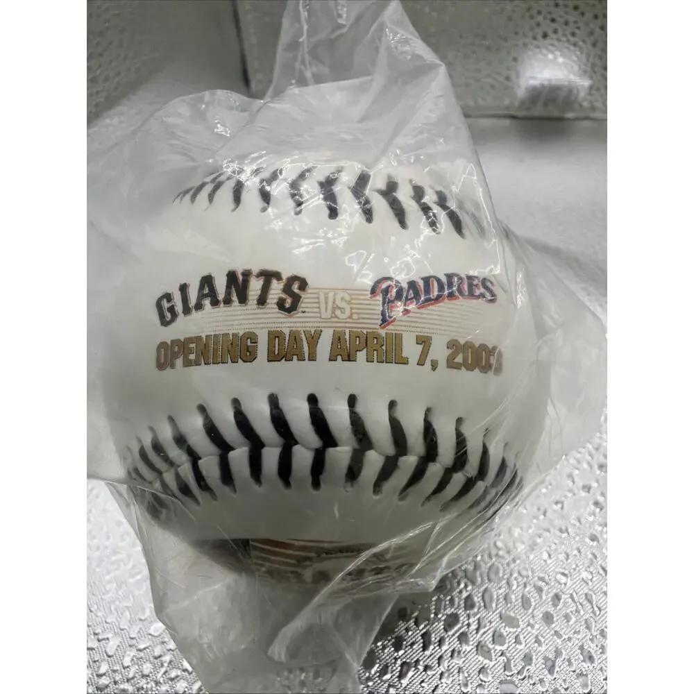 OPENING DAY April 7, 2003 SF Giants Vs. PADRES LIMITED EDITION BASEBALL - Picture 3 of 3
